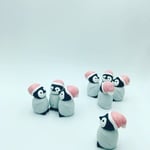 ペンギンサンタクロース置物