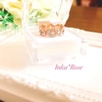 fujico82様専用ページ💎✨スワロフスキー✨ハートフルラウンドリング💍グルーデコ ピンクゴールド