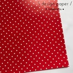 デザインペーパー20枚入/水玉/design paper/ドット