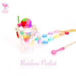 レインボーパルフェネックレス♡カラフル