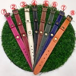 小さめ 腕時計 本革ベルト バックルタイプ 全8色 