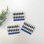 移動ポケット　ジッパー×青　受注生産