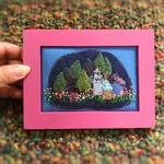 🌲🏡🌲森の中の小さなお家フレーム①