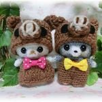 ✿ｋ…様専用✿あみぐるみ✿うりんこ🐗うさぎちゃん🐰＆柴犬ちゃん♪