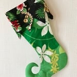 ハワイアンのクリスマスストッキング