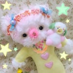 魔法のキャンディがハッピー☆わたあめベビーベア☆いちご☆ブライス☆ゆめかわいい☆くま☆ぬいぐるみ☆赤ちゃん☆ゆめ色スタイ☆ロンパース☆ファンシー☆メルヘン☆kawaii