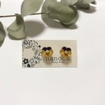 小ぶり ビオラ ピアス