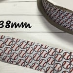 野球ボール柄⚾️リボン
