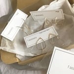 【Christmas coffret】     14kgf silver filled   ピアス コフレ