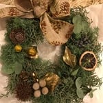 クリスマス リース作りたて！