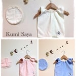 パンダ刺繍 タオルエプロン0歳〜3歳１枚800円