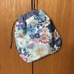 【送料無料!!】巾着袋✴︎花柄