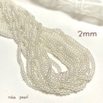 国産 【約1600粒】パール 2mm 穴あき  貫通