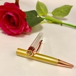 ハーバリウムペン  ピンクゴールド  トップジュエル ライトベージュ3本セット 