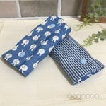 ウサギ柄 抱っこ紐用よだれカバー