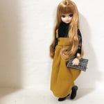 前方ギャザーつなぎワンピ♡