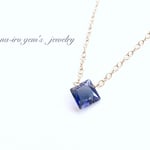 14kgf iolite necklace