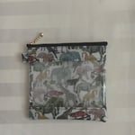 一点のみ リバティ 　スクエア クリアポーチ 