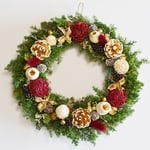 ヒムロスギのクリスマスリース