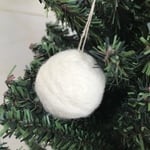 わた雪のオーナメント(白)