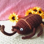 巨大カブトムシのあみぐるみ【カブちゃん】