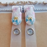 【再販】リバティ柄オリジナルバンドクリップ★移動ポケットに★