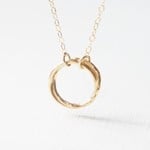 14kgf Entwined リング・ネックレス 