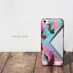 【 iPhone7 ケース iPhone7 カバー 】 color 色彩 プリント クリアハードケース