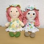 SALE品＊送料無料＊ミニカントリードールペアセット