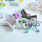お正月花冠②　うさぎ花冠 　Ｓサイズ　 ペット用