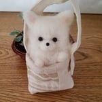 羊毛フェルト　ポメラニアン