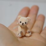 3.4cm ミニミニ クマちゃん (ピーチ)