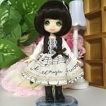秋色の楽譜柄ワンピースセット