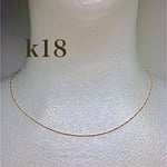 k18ダブルスクリューチェーン（40cm）