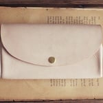 ■【　sim long　】wallet / 牛ヌメ　ナチュラル　