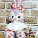 X'mas♥️ポーチ&パペット　ステラルー　ぬいぐるみパペット　シェリーメイぬいぐるみポーチサイズ　クリスマスコスチューム　ハンドメイド　服　ボアポンチョ
