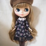 ブライス、リカちゃんサイズワンピース