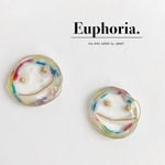 テテ作ニコちゃんピアス/イヤリング