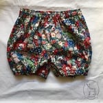 かぼちゃパンツ  リバティ thorpe グリーンレッド  80 90 100