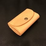 ちょっとお出かけに便利な 本革製多機能キーケース タイプＢ【受注製作】