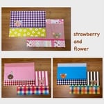 tama...さまオーダーのお品＊ランチマット6点セット＊ネームタグ付き