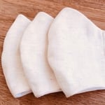 Ｌサイズ  大人用 立体マスク ３枚セット＊ガーゼ＆さらし