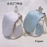 ベビーリュック*ふわふわコロリン*ラメストライプ*ピンク*ブルー*誕生日*プレゼント
