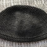秋冬！浅型１５cm《チャコールグレー》ウール
