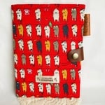 送料無料！スケジュール帳(洗濯猫赤)