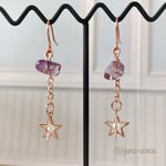 流れ星のピアス