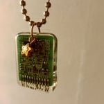 マル合(ｺﾞｳ)基板チップ◆キーホルダー