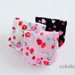 🍓🍬Candy Strawberry 🍓🍬 ふわっふわの8重ガーゼハンカチ ３枚セット入園入学 限定カラー