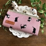 blueskycat様専用☆長財布☆猫ちゃん☆ピンク受注製作☆タグなし