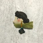 マフラーの女の子